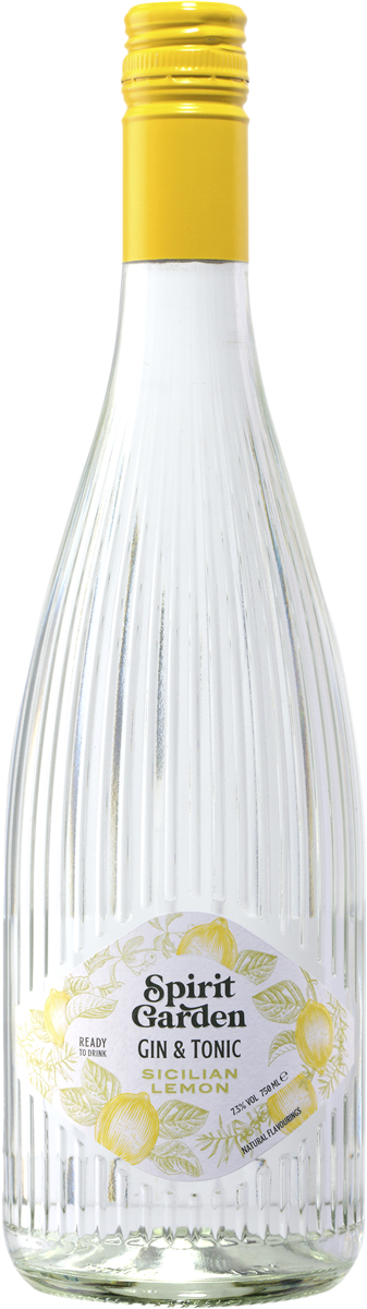 Sicilian lemon gin & tonic 250 ml