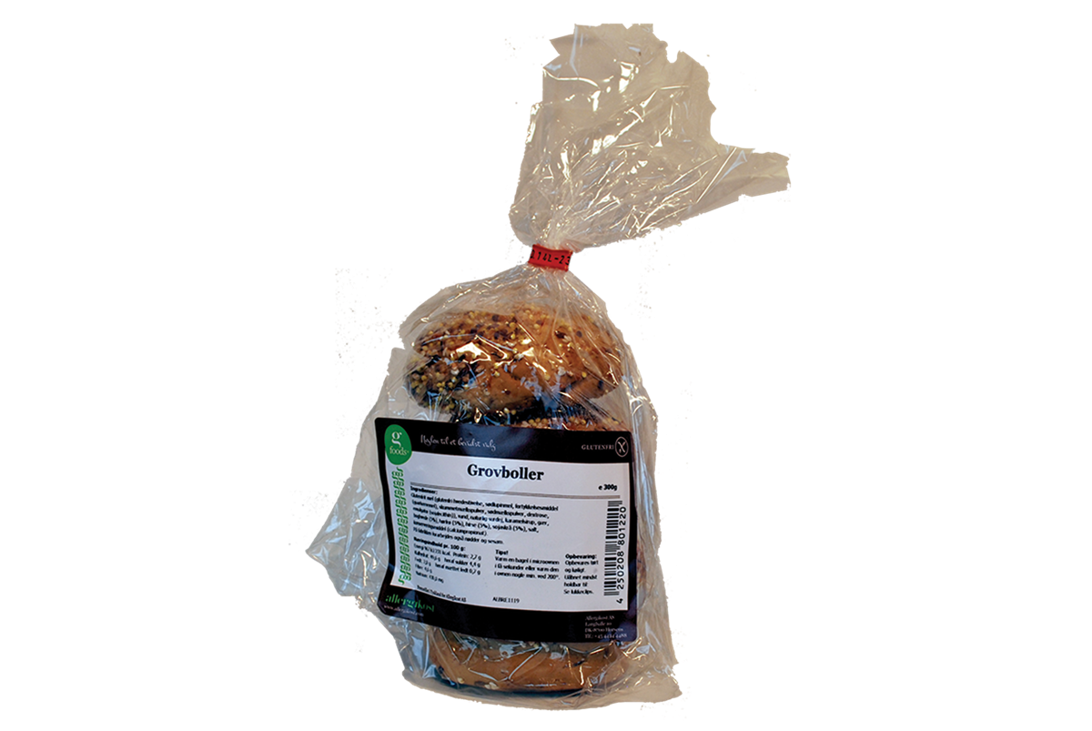 Glutenfri grovboller 300 g
