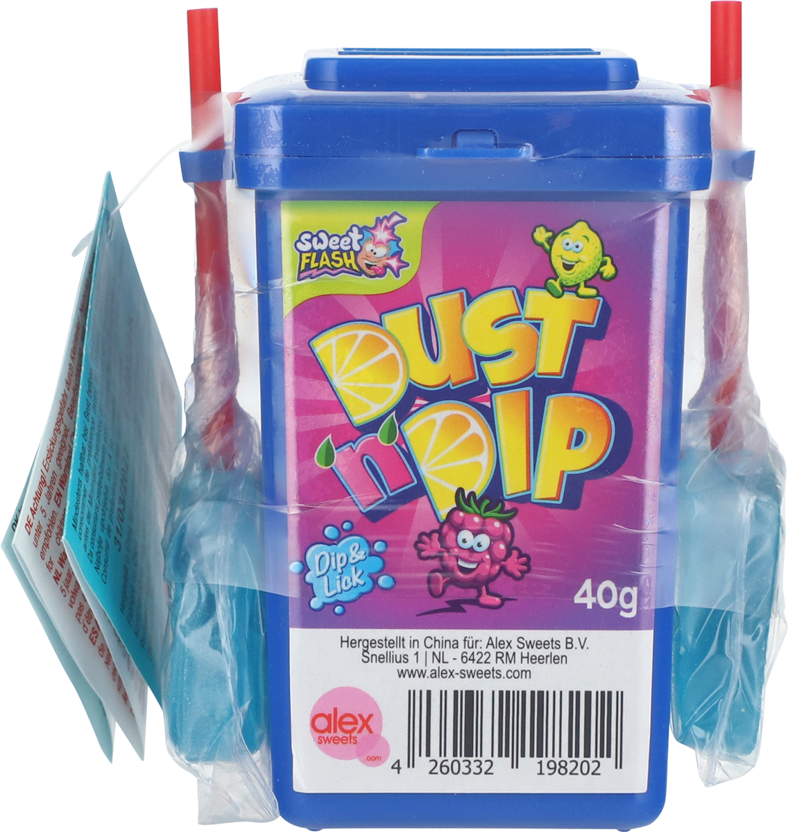 Dust N Dip slikkepind surt pulver
