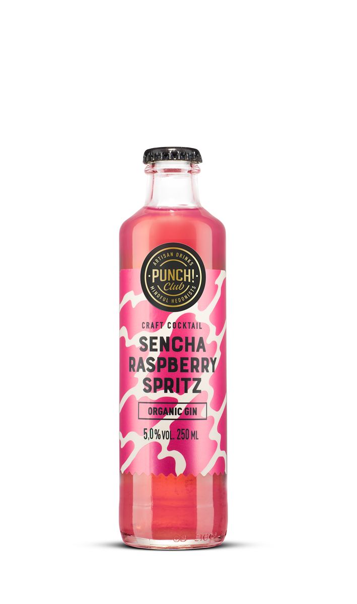 Punch C. sencha/rasp 5% øko 250 ml