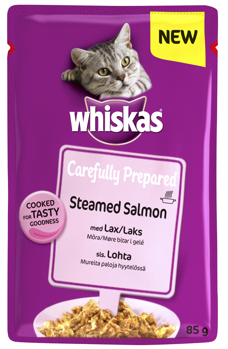 Whiskas steamed salmon 100 g