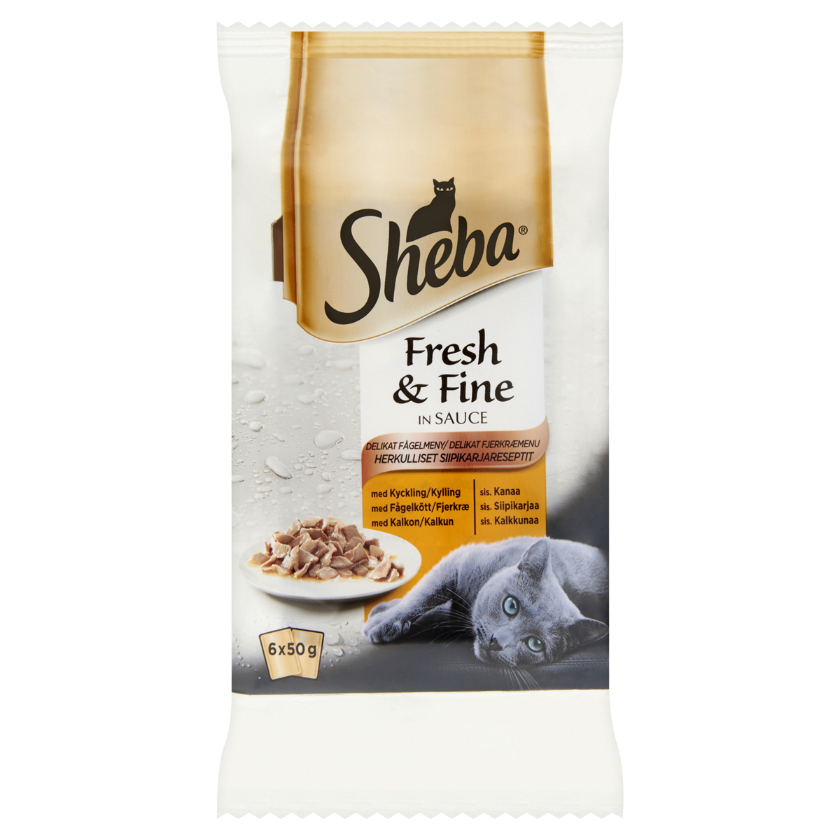 Sheba Fresh&Fine fjerkræ 50 g