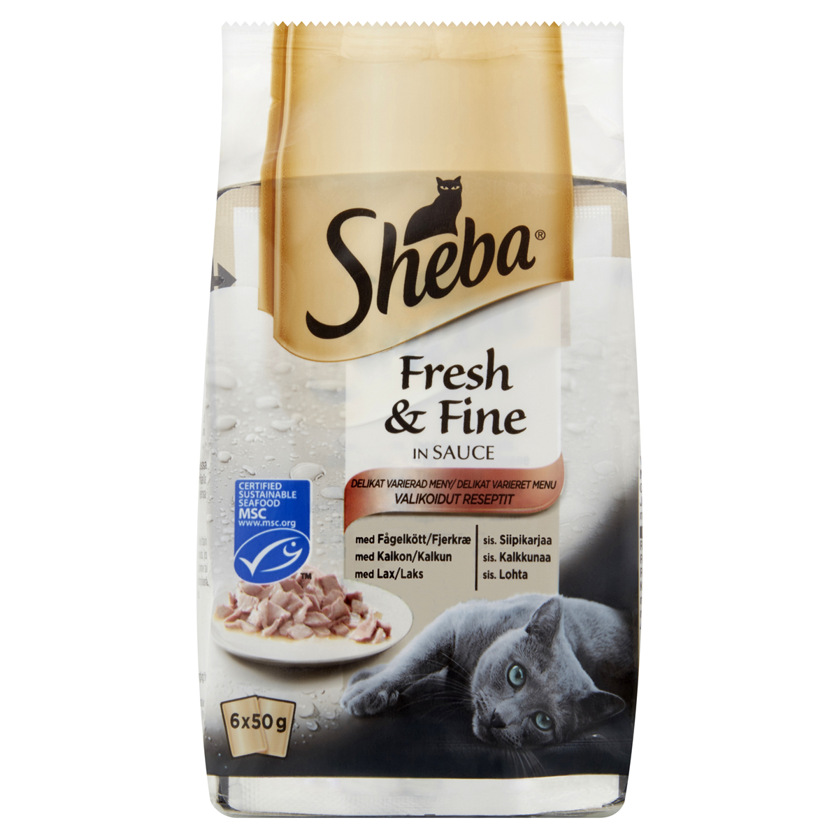 Sheba Fresh&Fine varieret 300 g