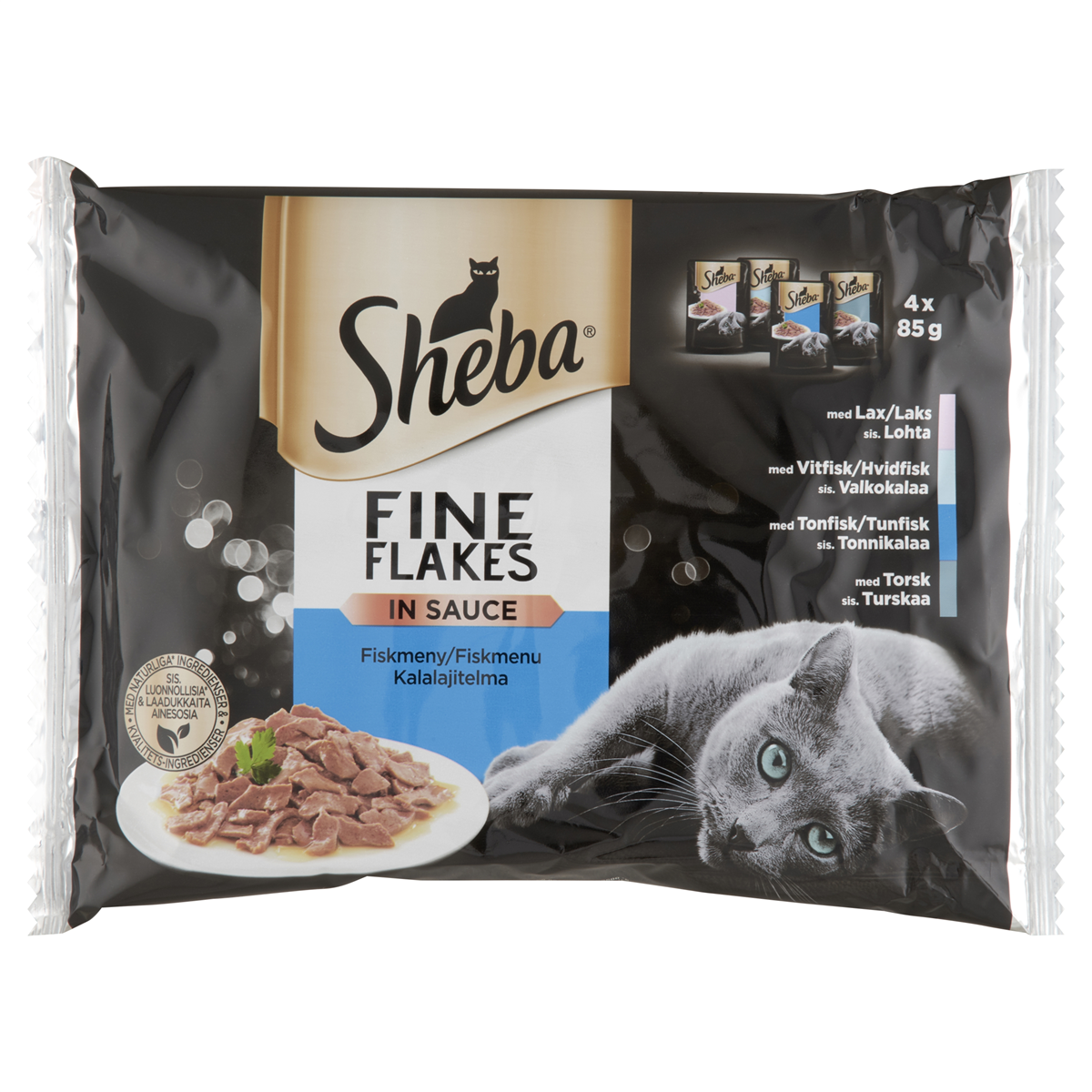 Sheba Fine Flakes fisk 50 g