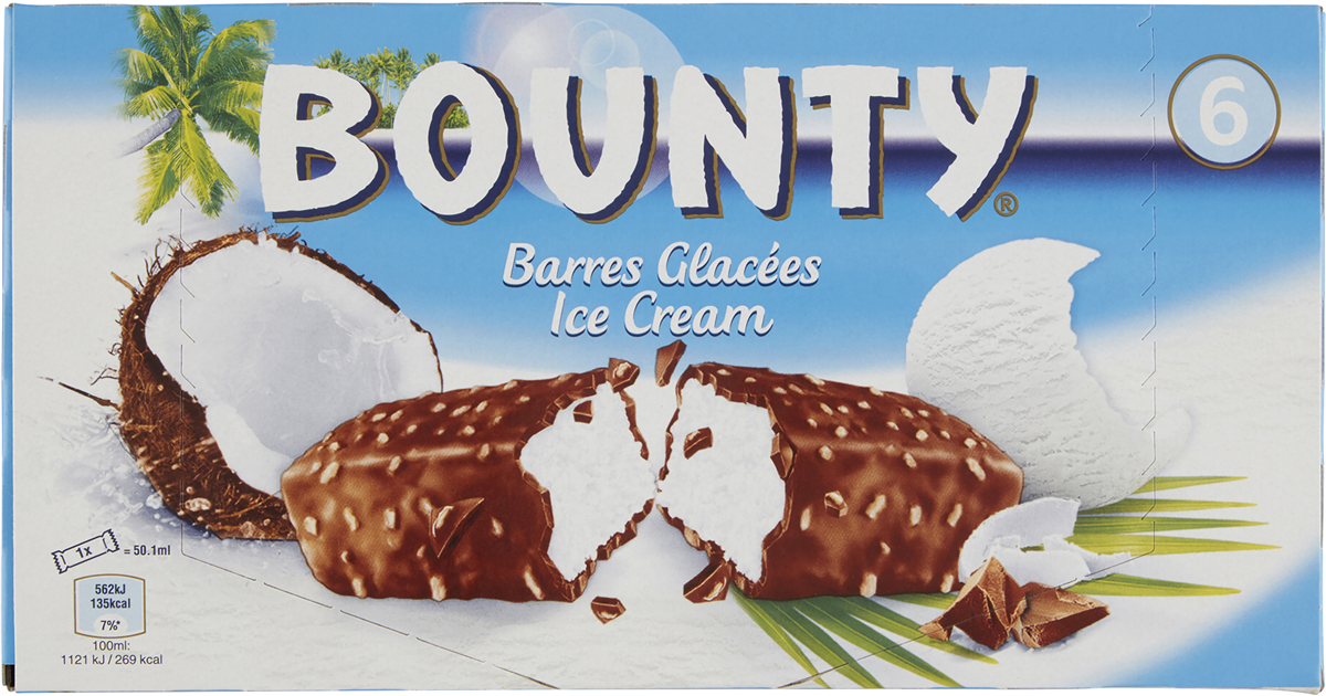 Bounty Ice Cream Bar