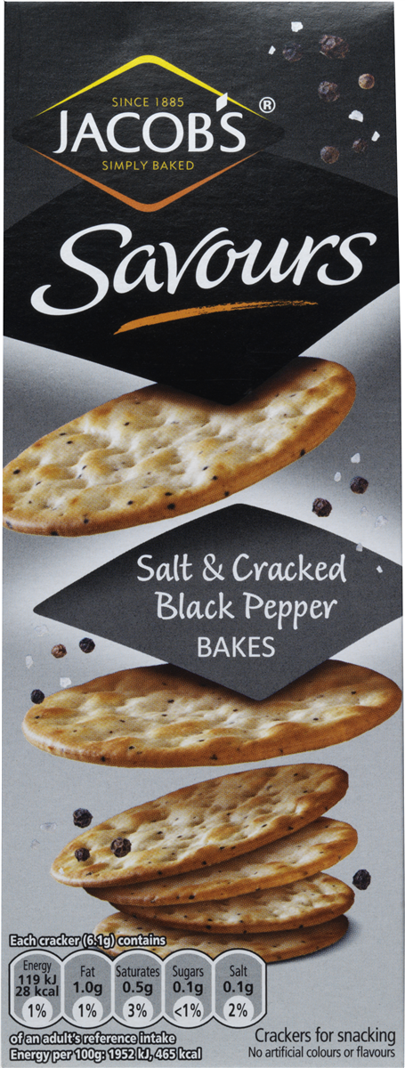 Jacobs salt & crack pepper 100 g