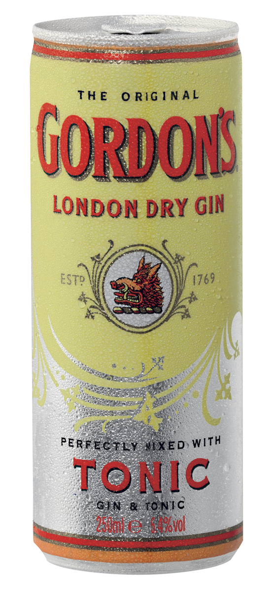 Gordon's & tonic 250 ml