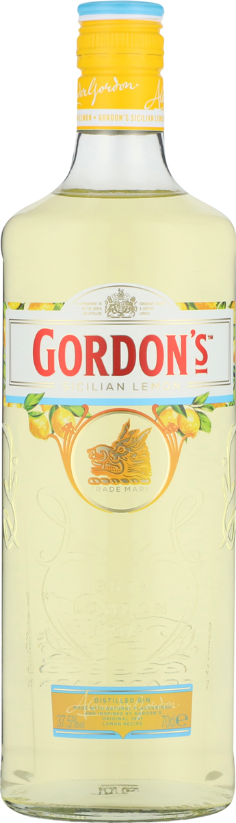 Gordon's Sicilian Lemon Gin 37,5% 70 cl