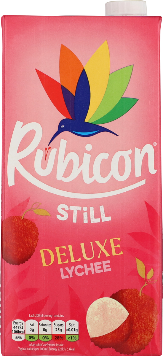 Rubicon lychee deluxe 1000 ml