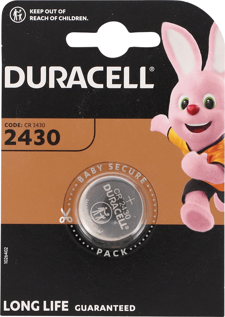 Duracell Electronic CR2430 knapcelle 1 stk