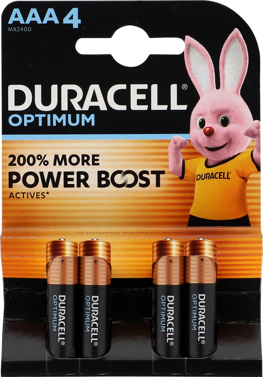 Duracell Optimum AAA Batterier