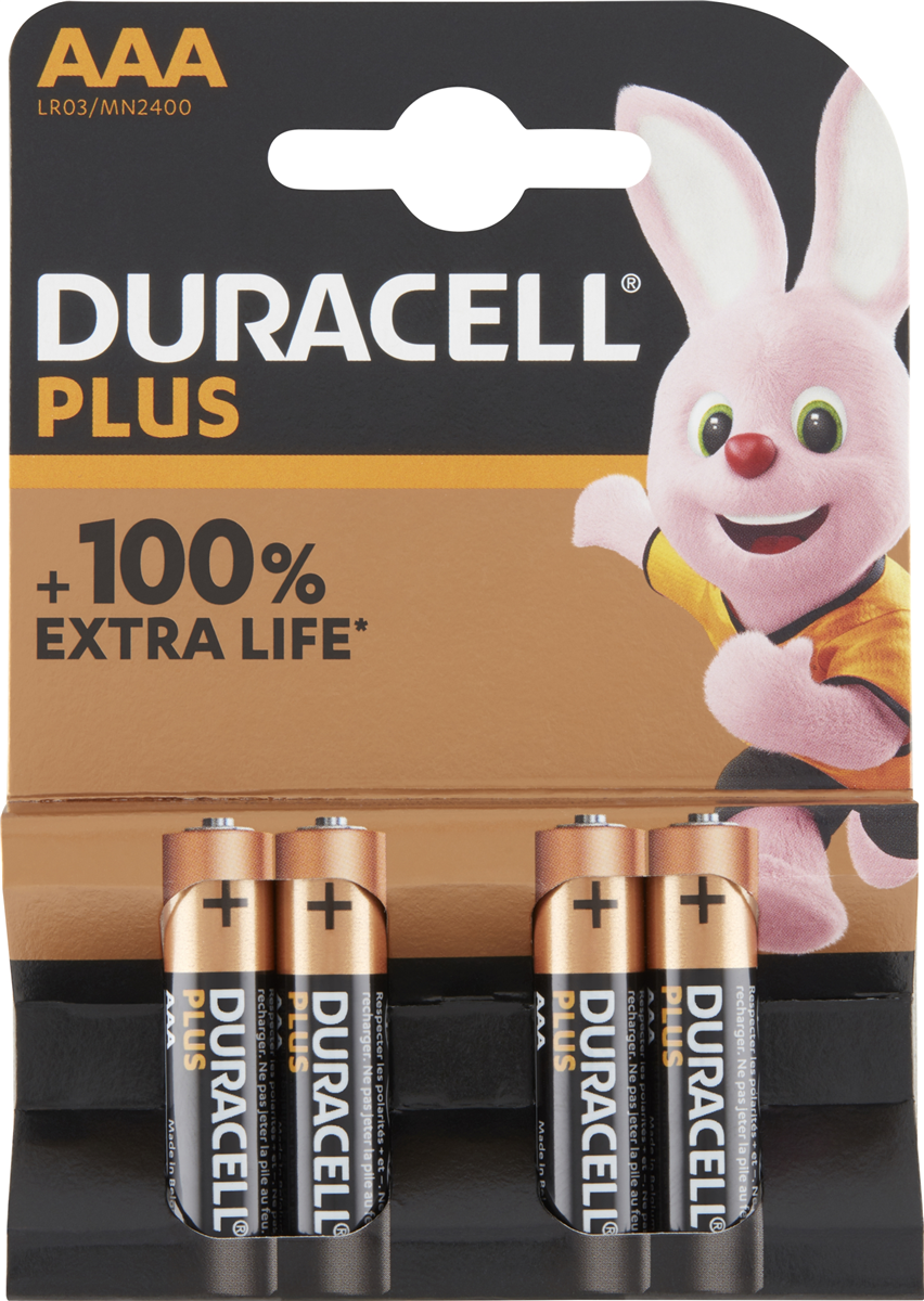 Duracell Plus Power AAA