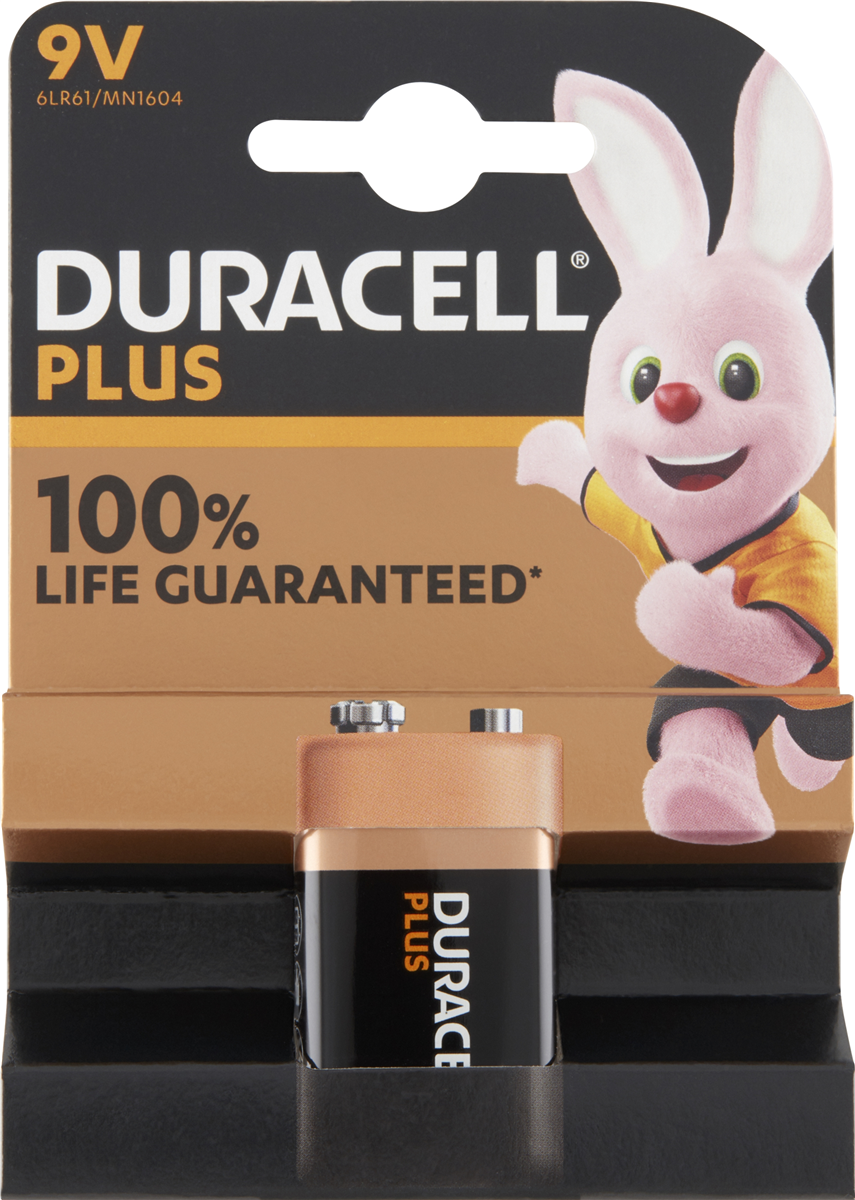 Duracell Plus Power 9V 1 stk