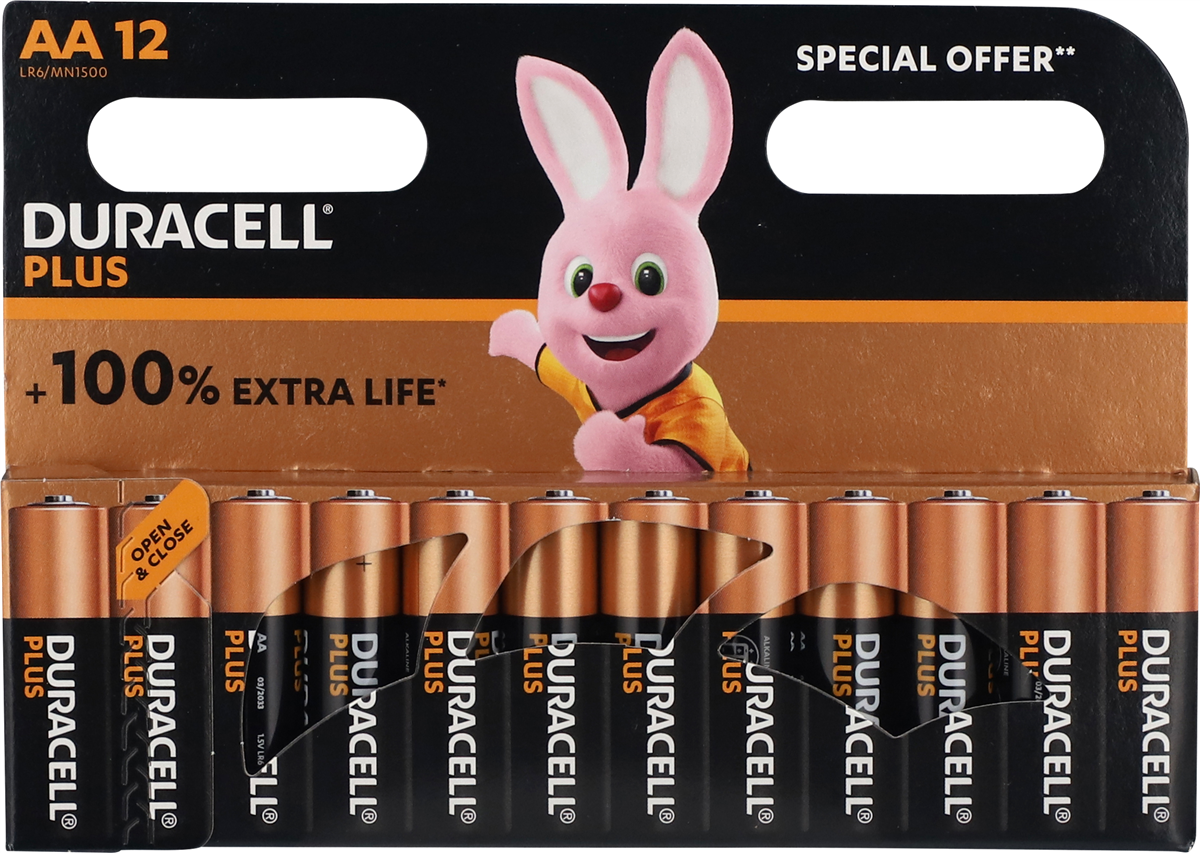 Duracell Plus Power AA
