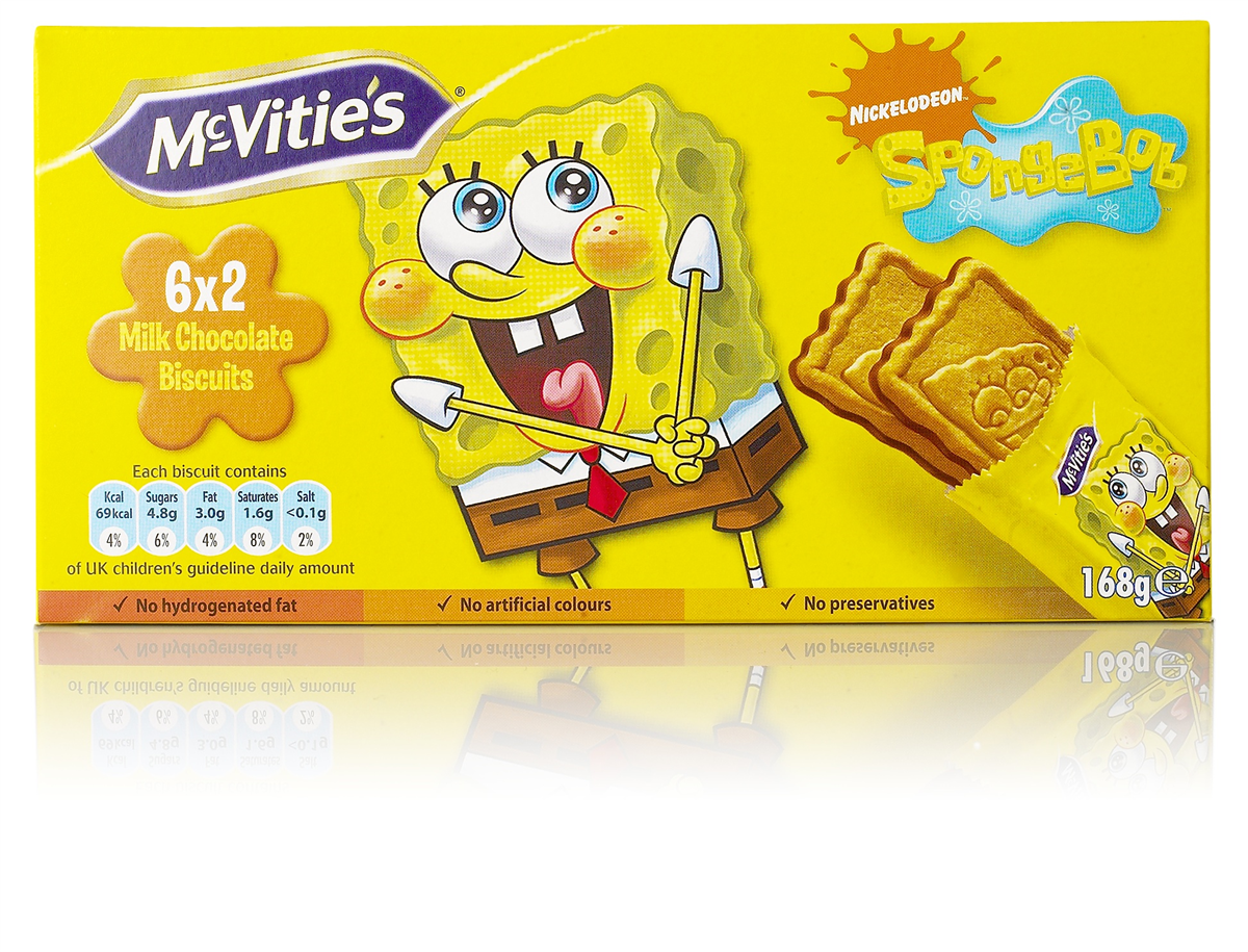 Mcv Sponge Bob choko.kiks 133 g