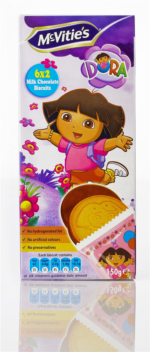 Mcv Dora milk choko.kiks 150 g