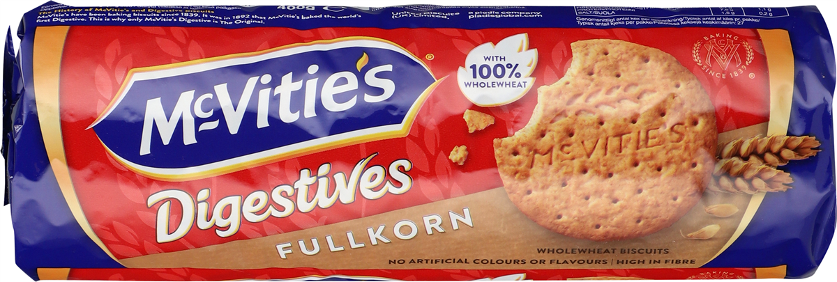 McVitie's Digestive Fuldkorn 400 g