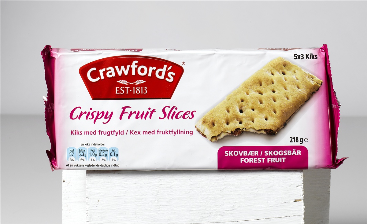 Crawfords fruit skovbær 200 g