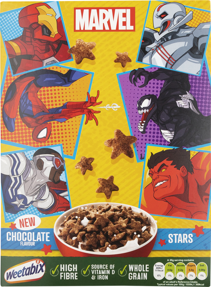 Marvel Chokolate Stars