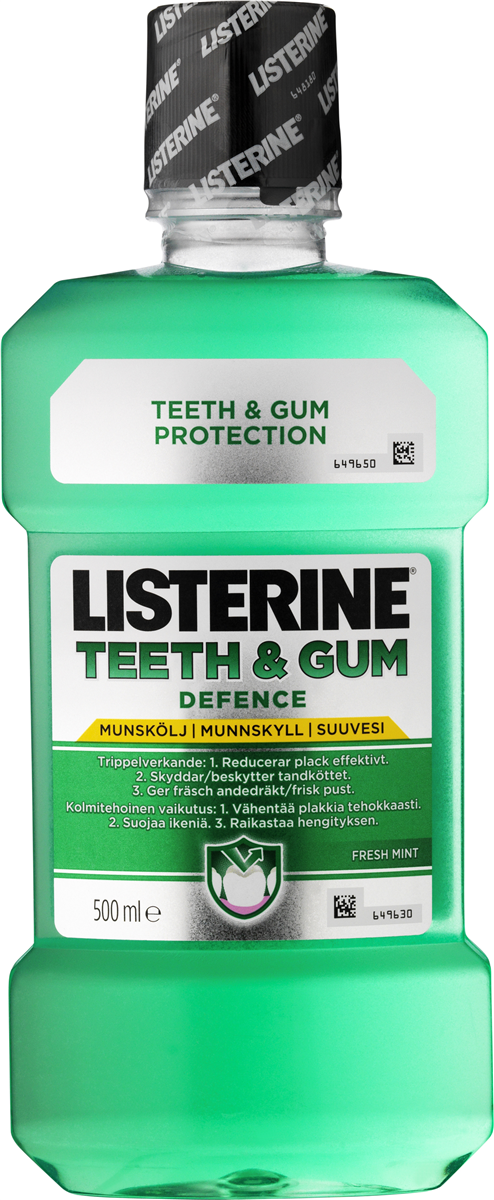 Listerine Fluoride Mundskyl 500 ml