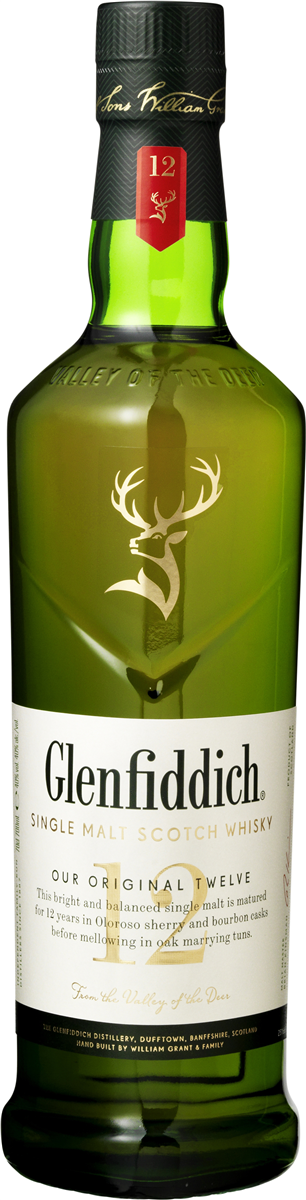 Glenfiddich 12 Year Old 40% 70 cl
