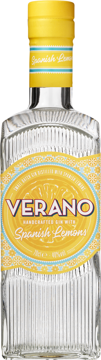 Verano gin lemon 40% 700 ml