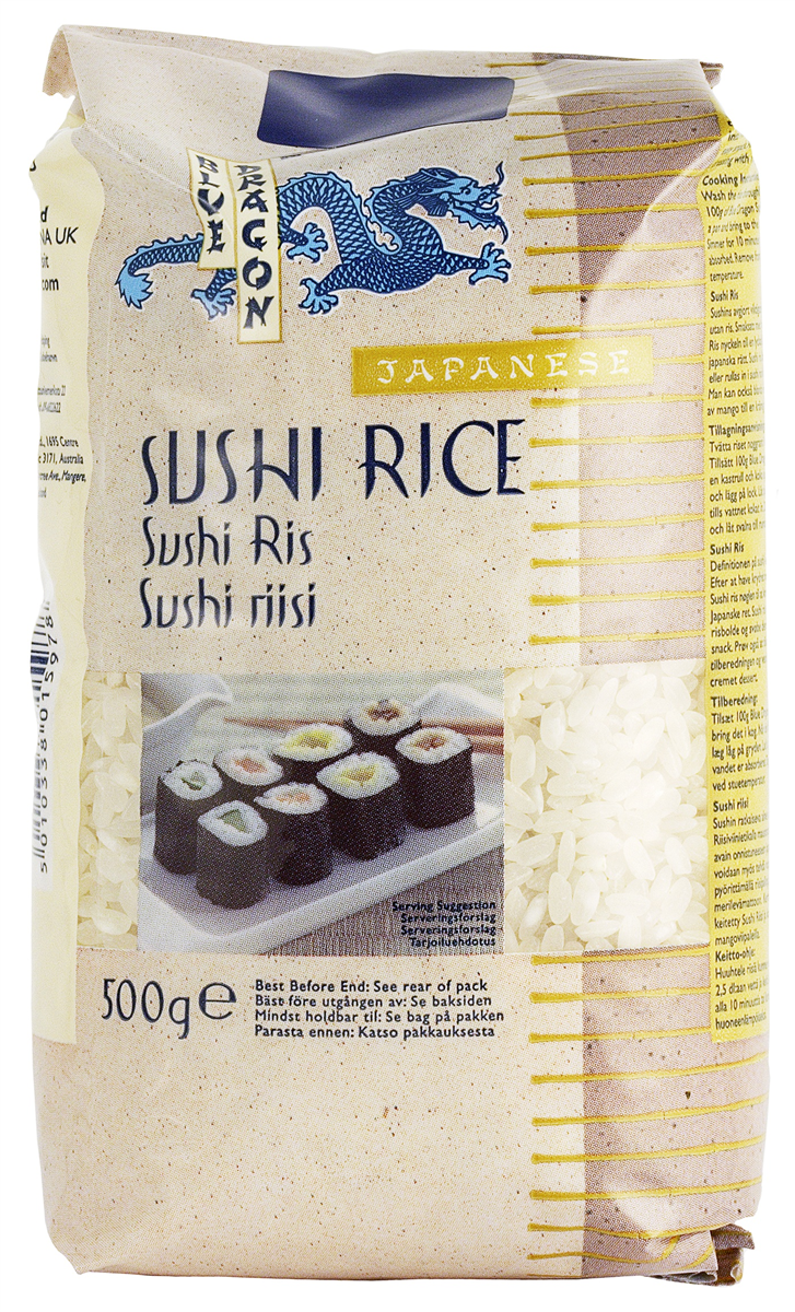 Blue Dragon japanske ris 500 g