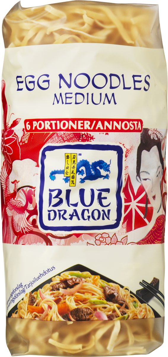 Blue Dragon æg nudler 250 g