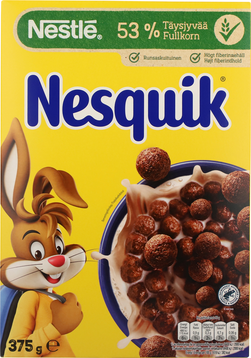 Nestle' Nesquik Morgenmad, 375 Gram