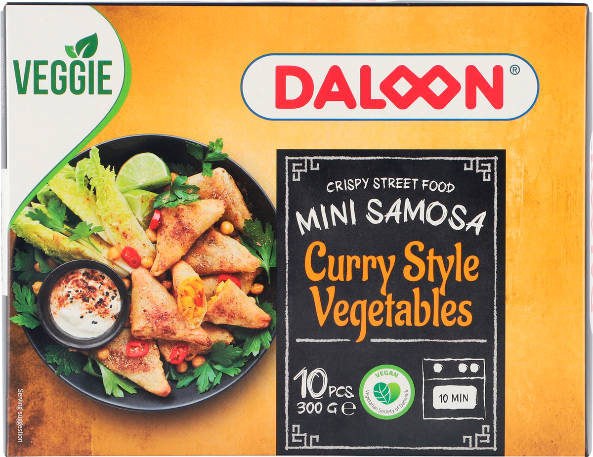 Mini Samosa Med Grøntsager