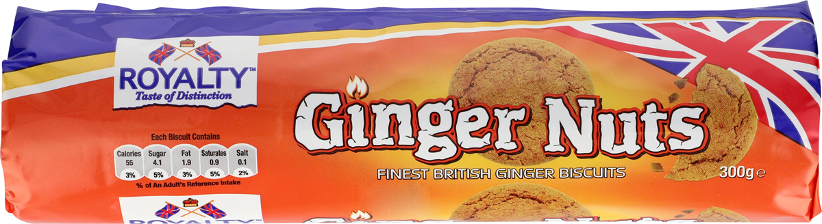 Royalty Ginger Nuts Biscuits