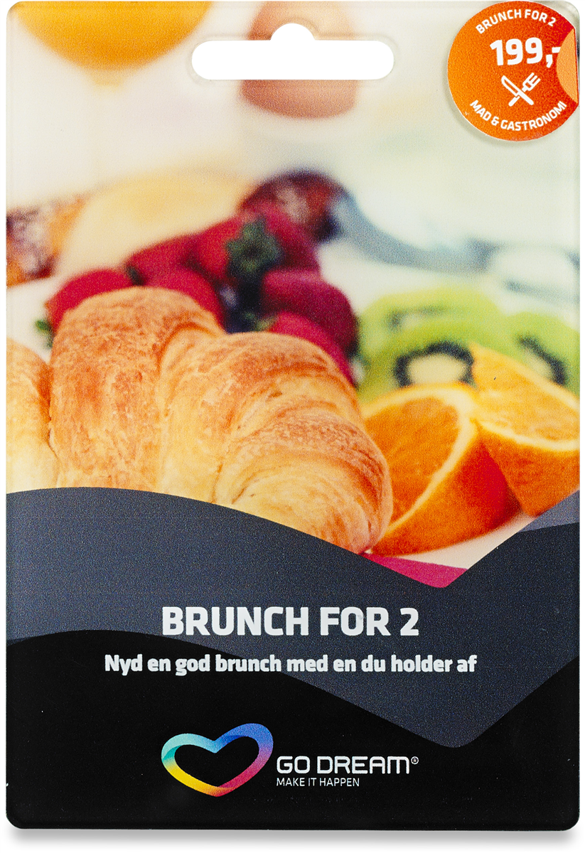 Oplevelsesgaver Opg. brunch for 2