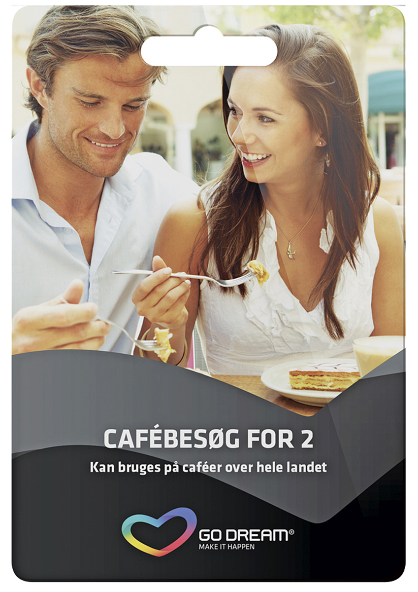 Oplevelsesgaver Opg. cafebesøg for 2