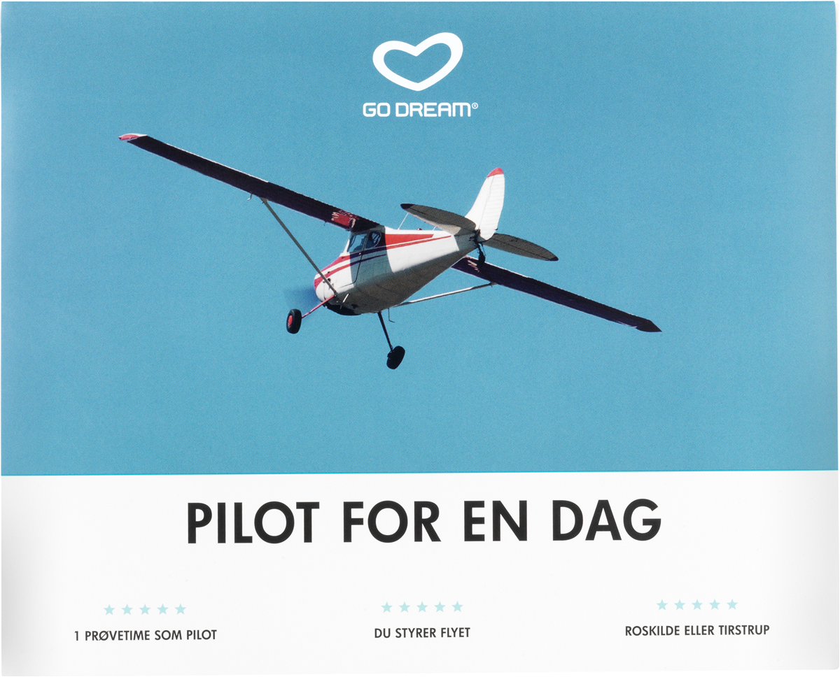Oplevelsesgaver Opg pilot for en dag