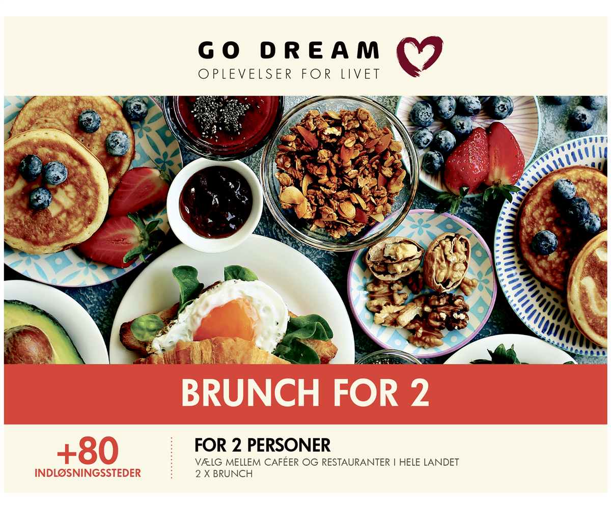 Oplevelsesgaver Opg brunch for 2