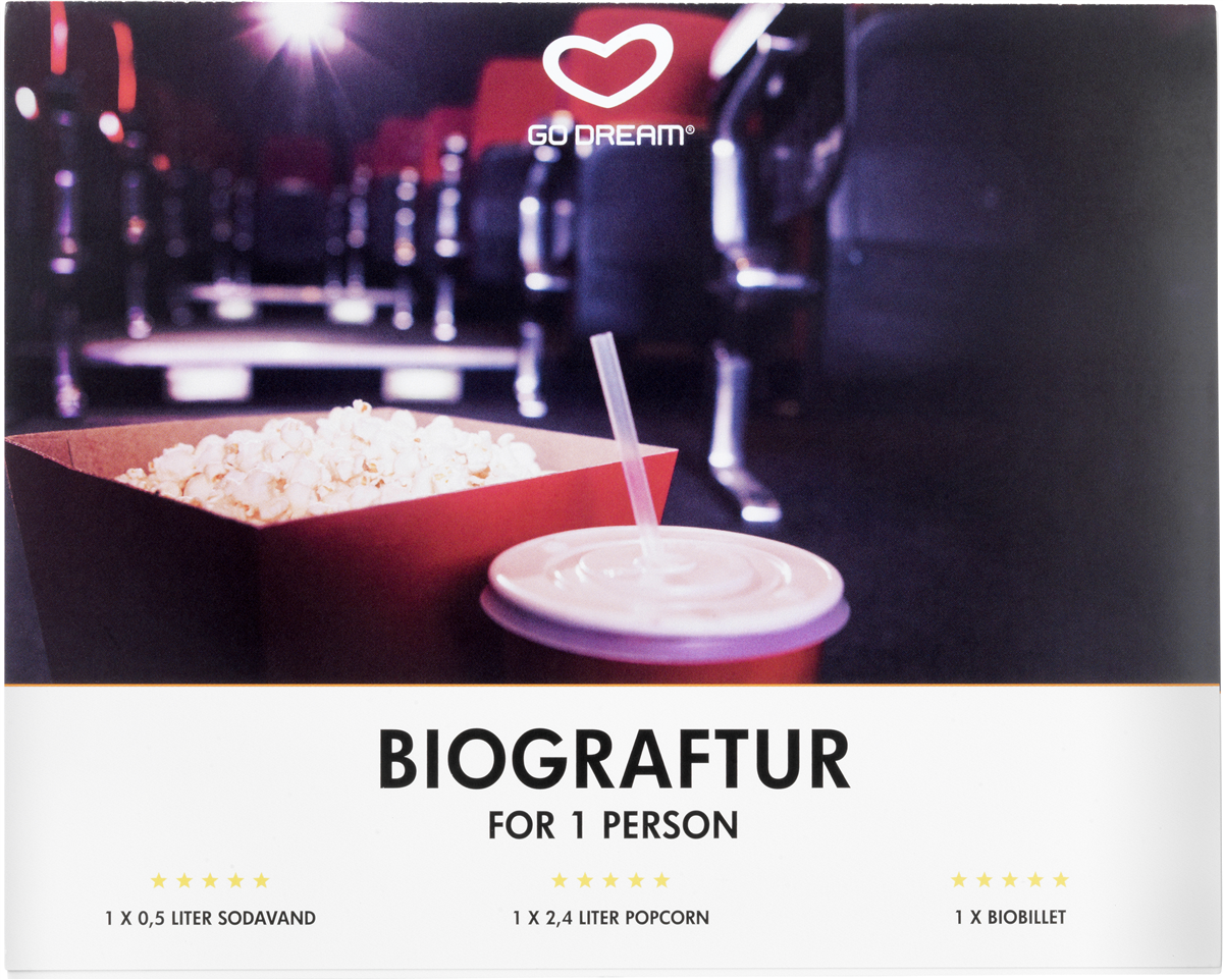 Oplevelsesgaver Opg. biograftur for 1