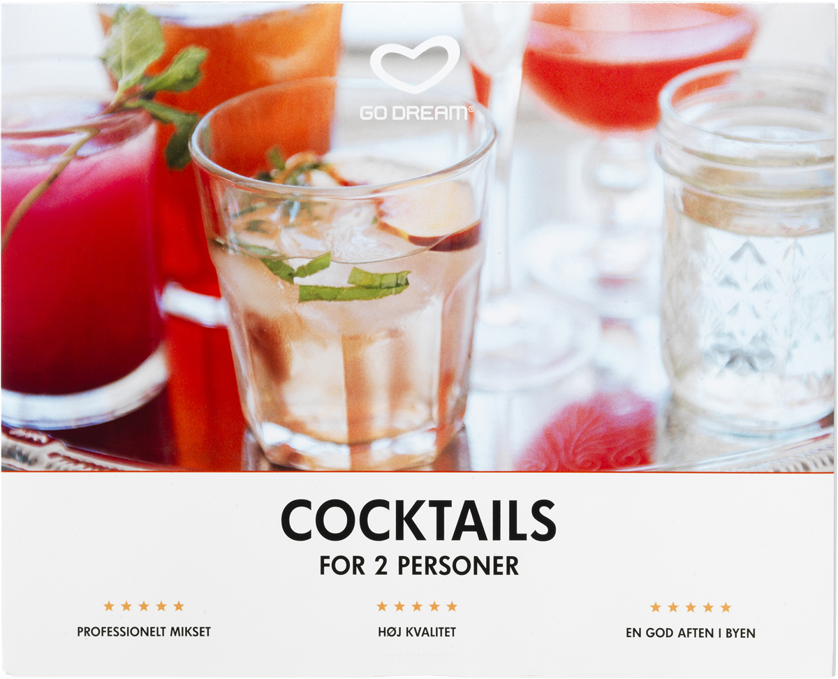 Oplevelsesgaver Opg cocktails for 2