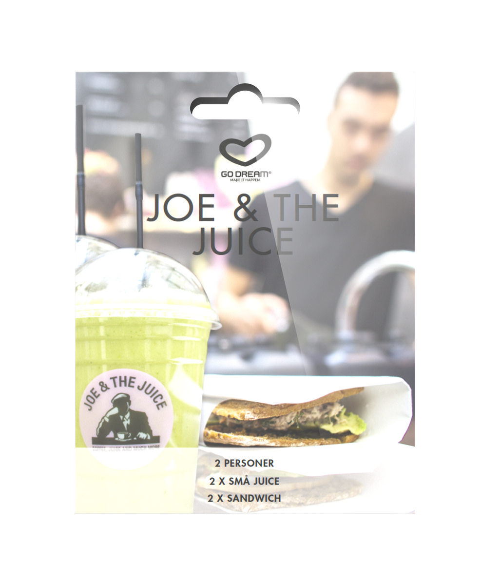 Oplevelsesgaver Opg. Joe & The Juice