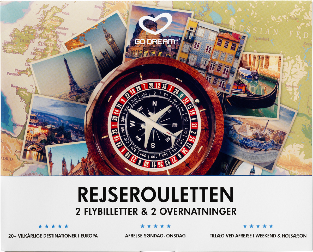 Oplevelsesgaver Opg Rejserouletten