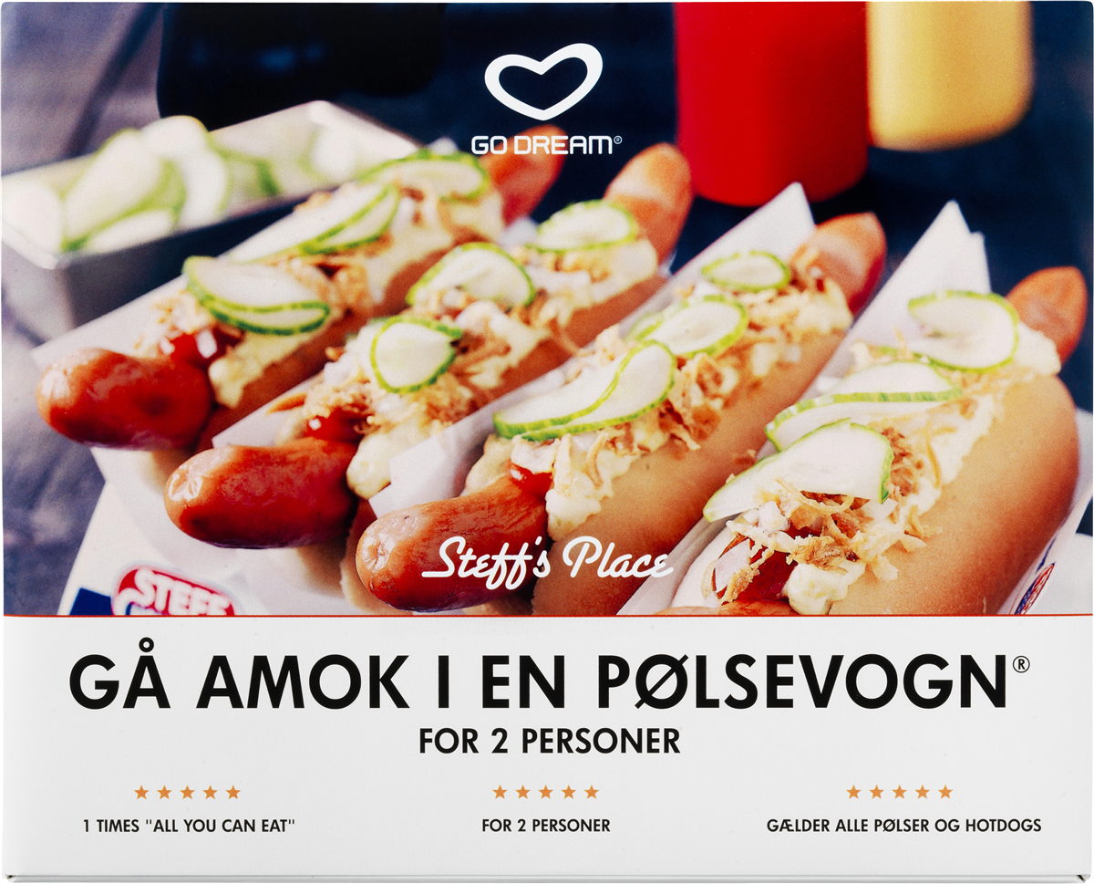 Oplevelsesgaver Opg gå amok i en pølsevogn