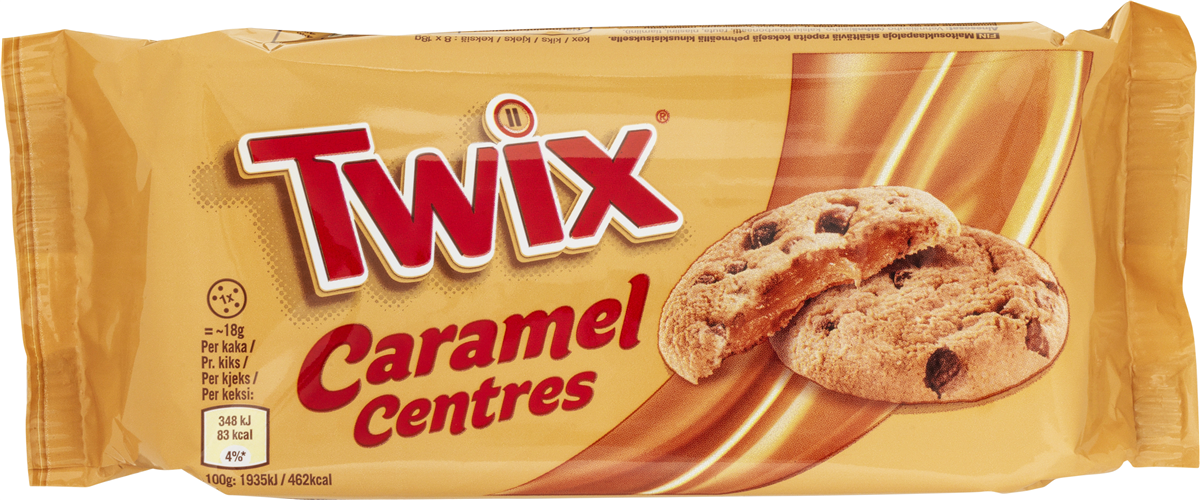 Twix Kiks m. karamelfyld og mælkechokolade