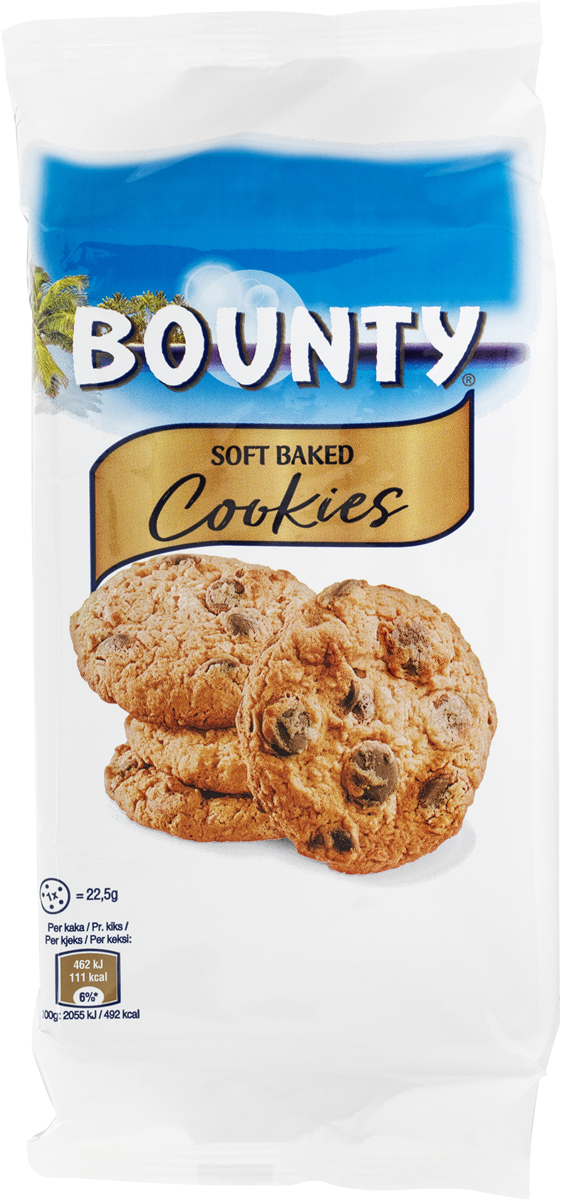 Bounty Soft Baked Cookies 180 g