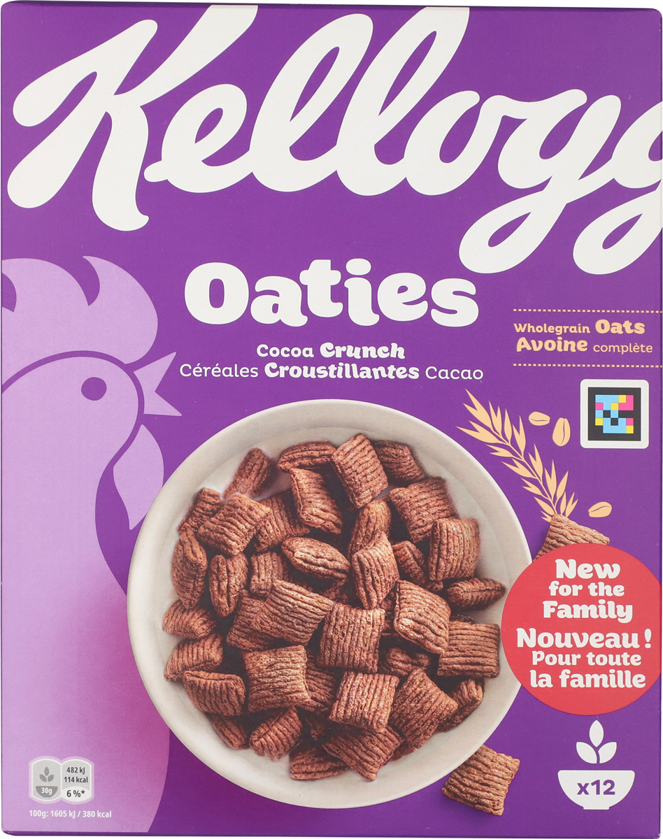 Kellogg's Oaties Cocoa Crunch 360 g