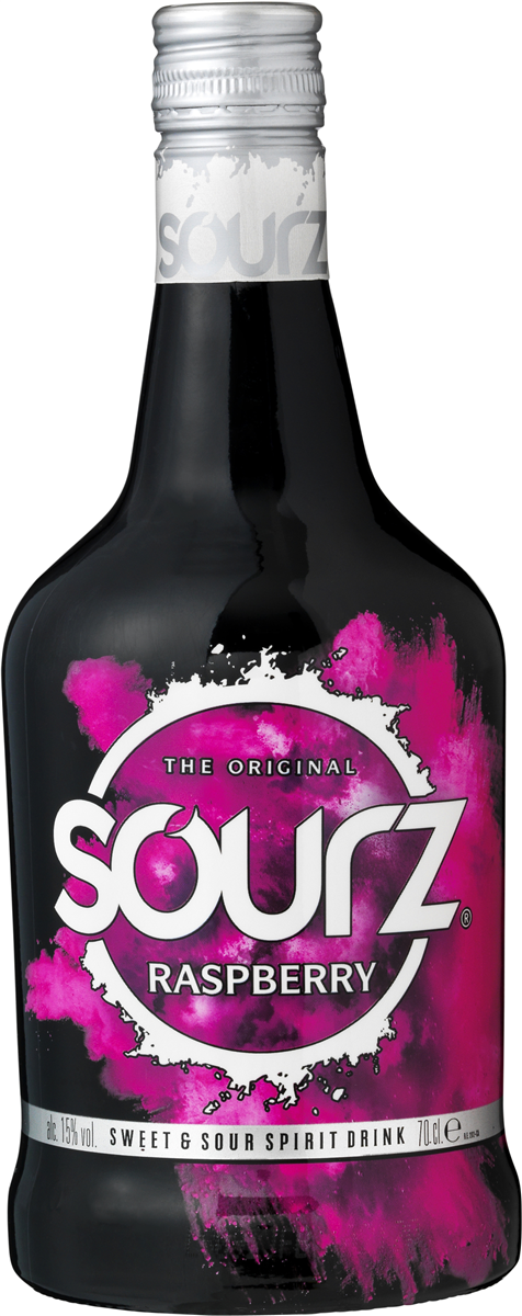 Sourz hindbær 700 ml