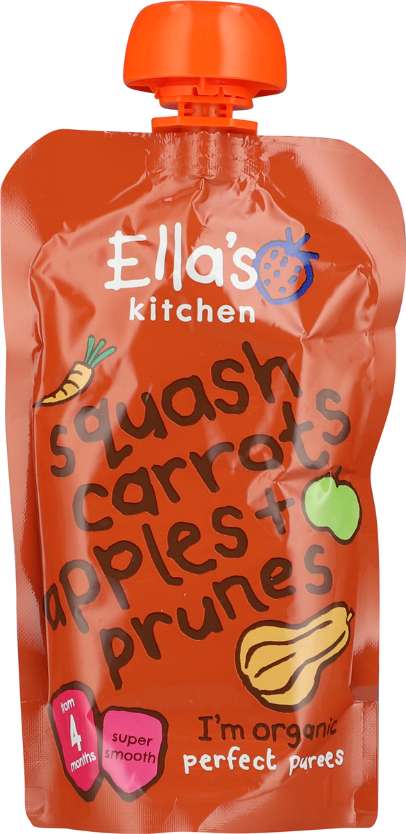 Ella's Kitchen Mos med Butternut Squash, Gulerod og Æble Øko