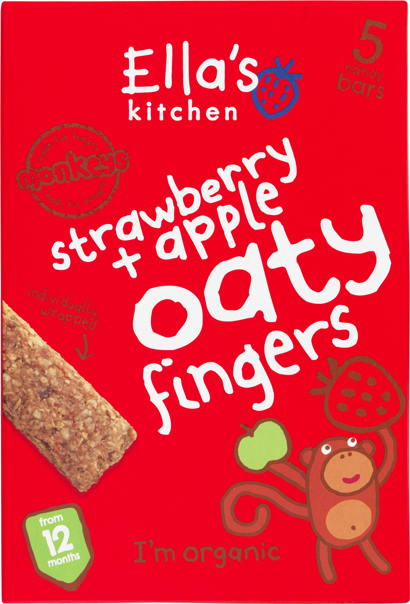 Ellas Kitchen snack jordbæ 124 g