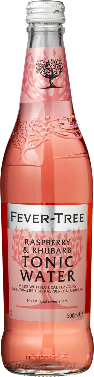 Fever-Tree, Tonic m. hindbær- og rabarbersmag