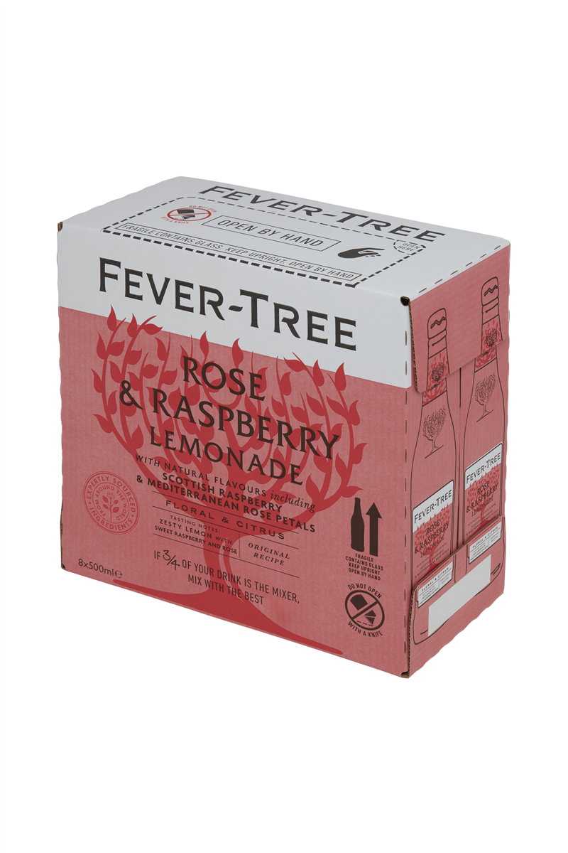 Fever-Tree rose/raspb. 8 fl 1600 ml