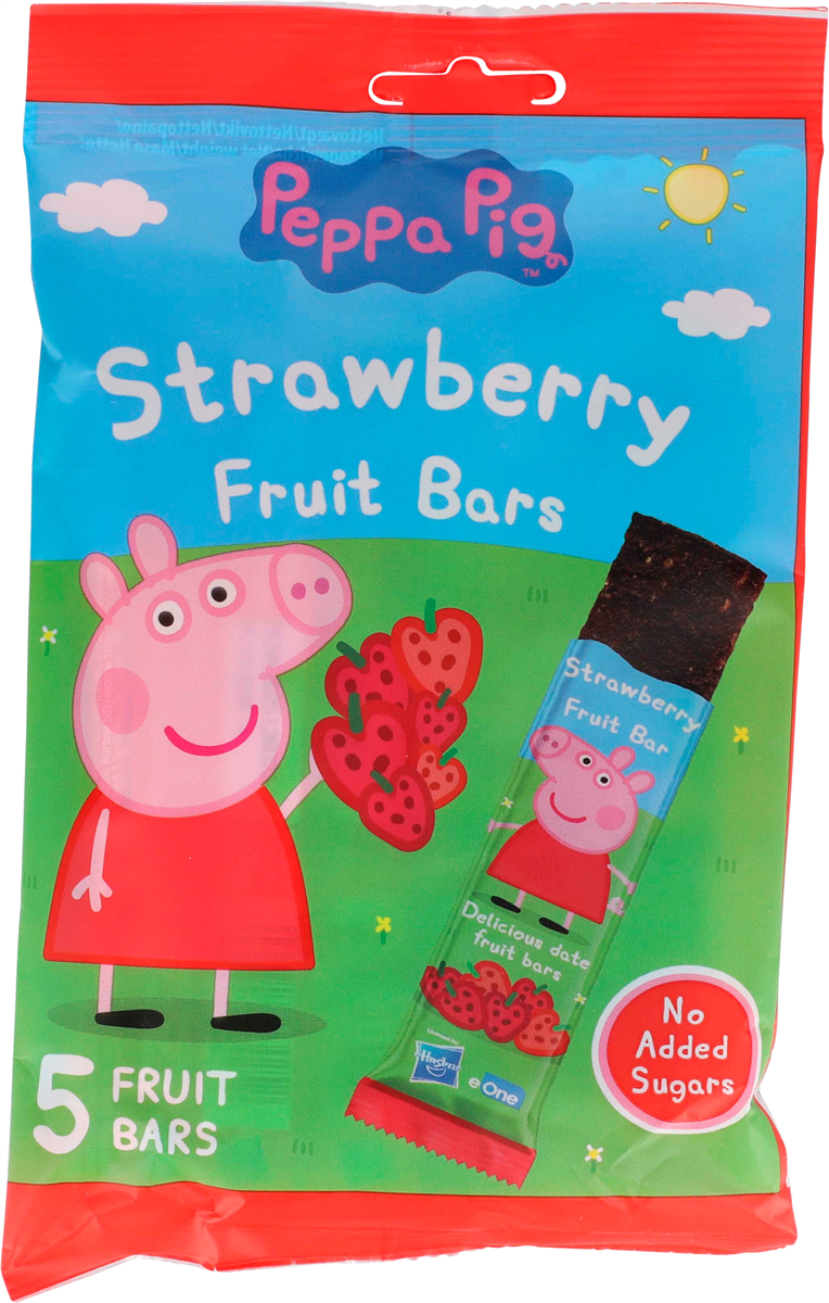 Pep Pig fruitbar strawb KK 100 g