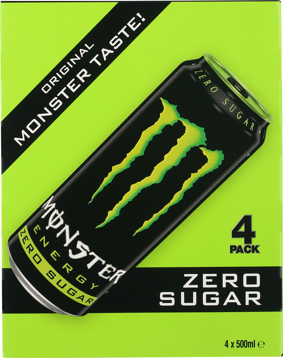 Monster Energy Zero 4-pak